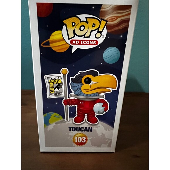 Comic Com Musuem Exclusive‎ Red Astronaut Toucan 1000 piece LE Funko Pop 103 - Picture 4 of 8